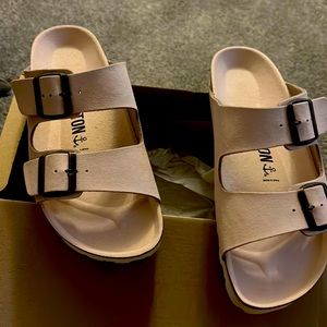 Women Bayton sandals soft pink six 5 1/2